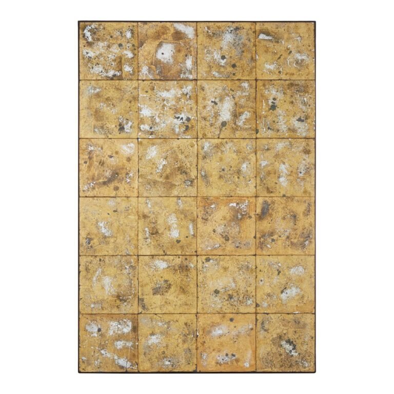 Levoli Gold Finish Frame Wall Mirror