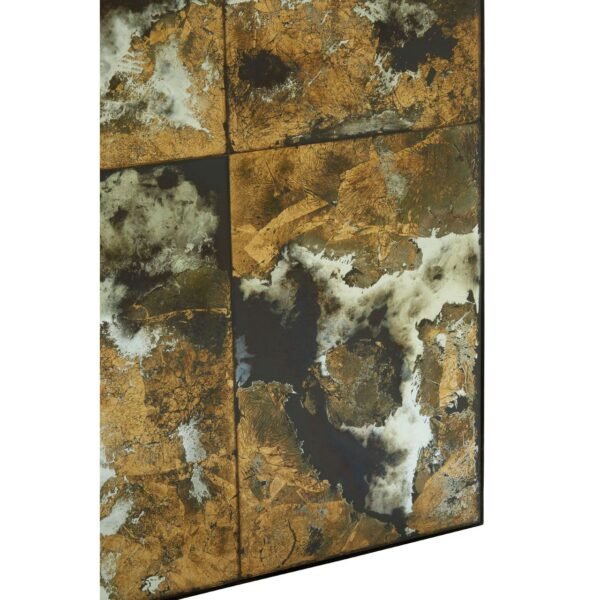 Levoli Gold Finish Mosaic Wall Mirror - Image 6