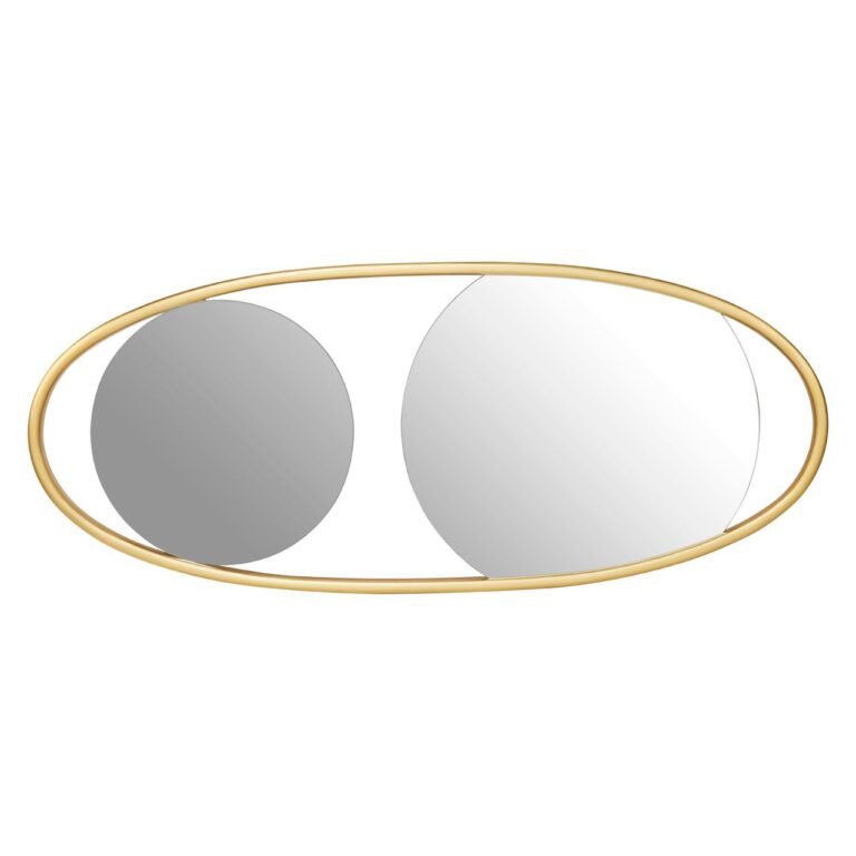 Alden Large Oval Wall Mirror