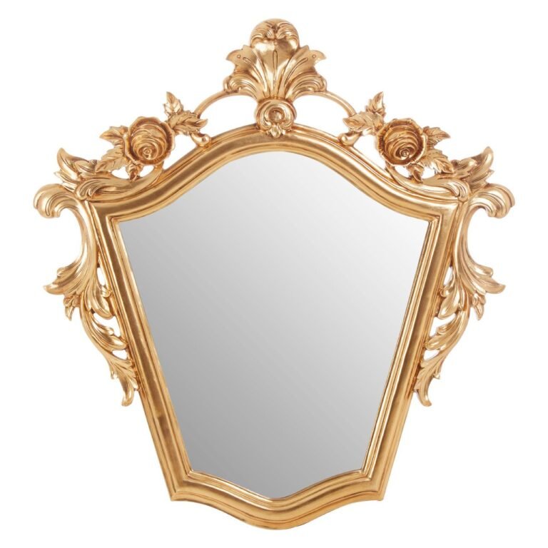 Atherstone Gold Finish Tapered Wall Mirror