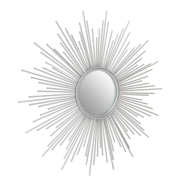 Taristal Silver Finish Wall Mirror