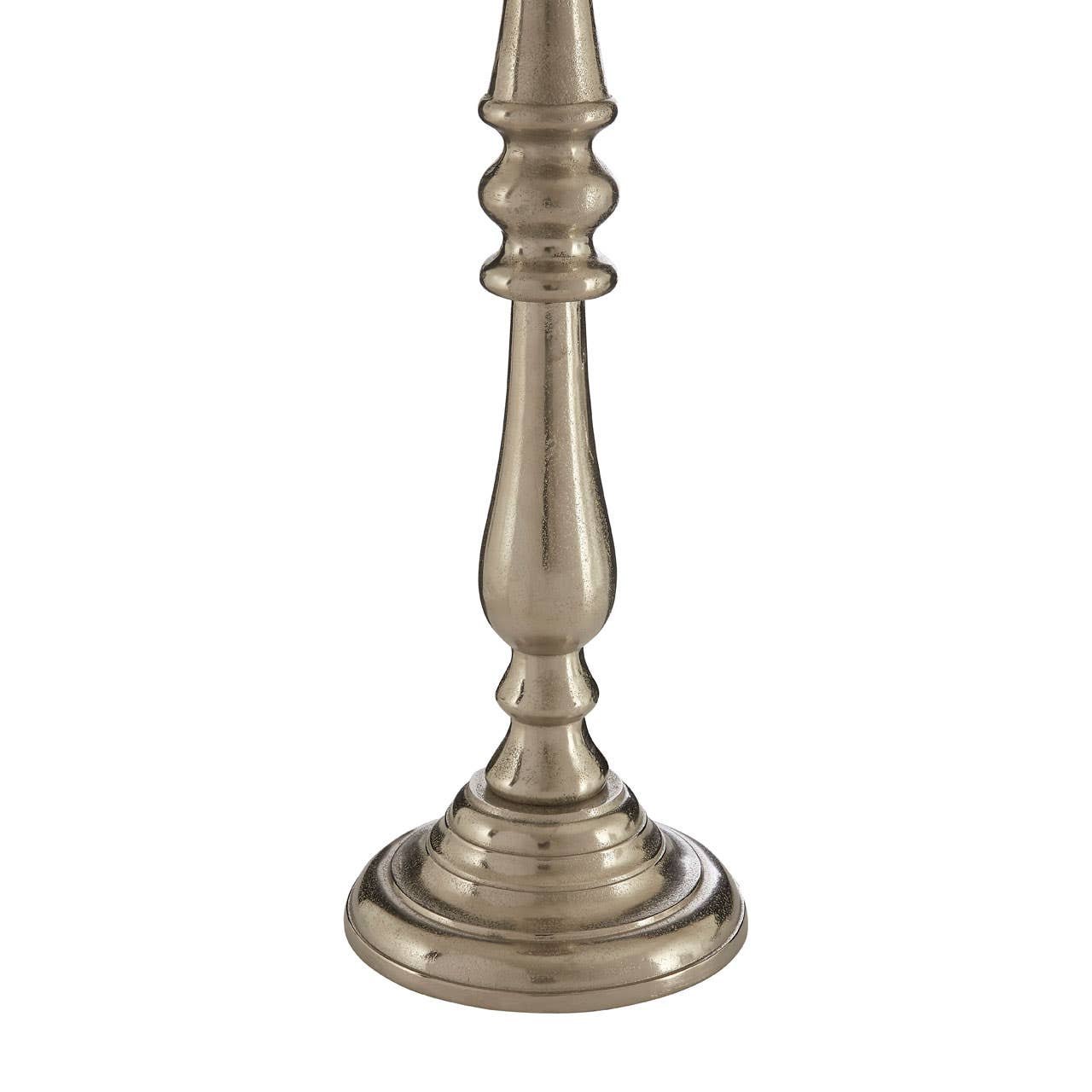 Iffty Five South Small Nickel Candle Holder Iffty Five South Small Nickel Candle Holder
