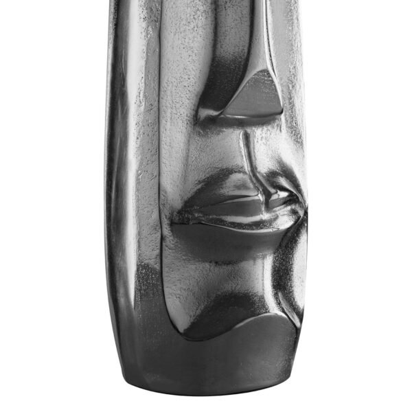 Tissio Large Silver Finish Tall Vase - Image 6