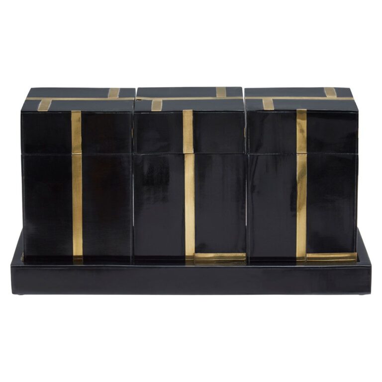 Neth Canister Set With Tray