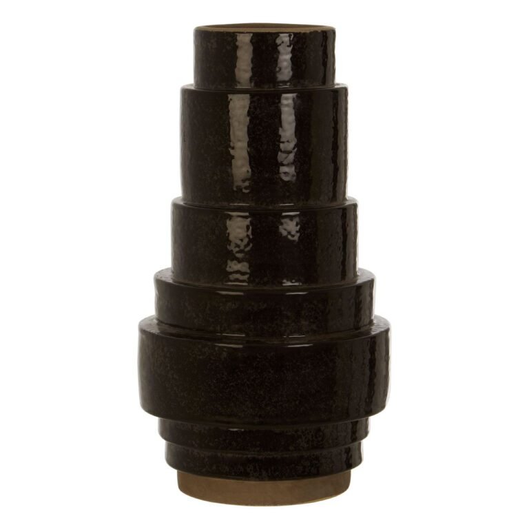 Pembt Black Earthenware Vase