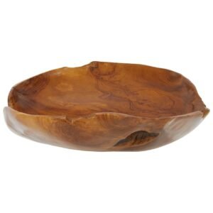 Oirak Large Teak Wood Bowl