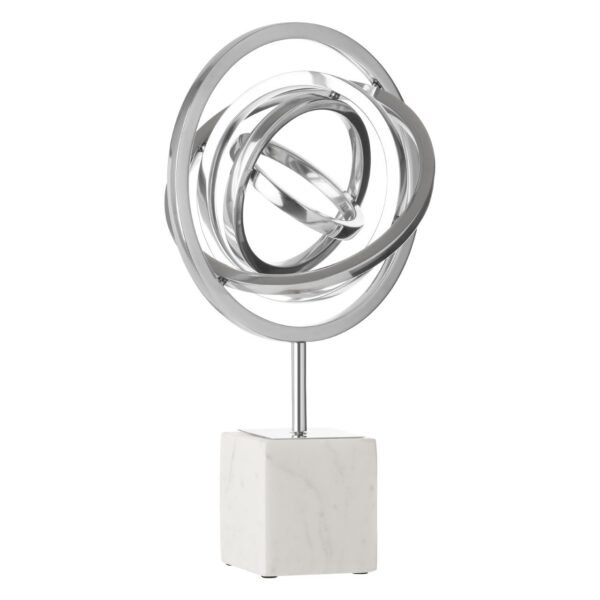 Farnley Spiral Sculpture With Block Stand - Image 2