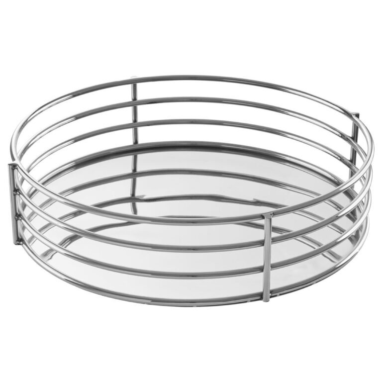 Lastro Silver Round Tray