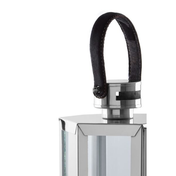 Buckhurst Medium Silver Finish Lantern - Image 2