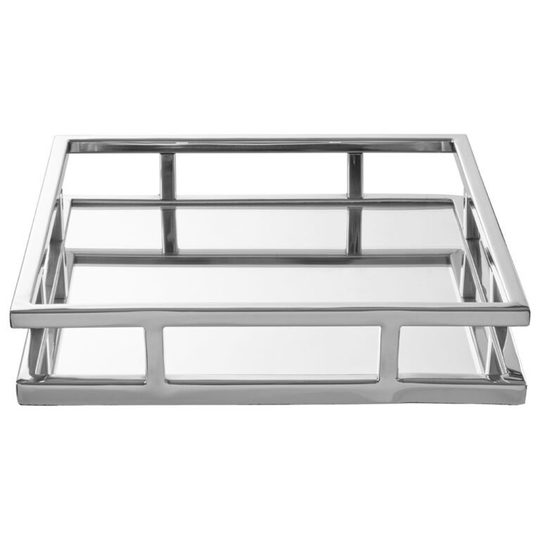 Usiel Silver Square Tray