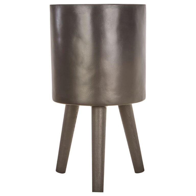 Neil Small Black Finish Planter