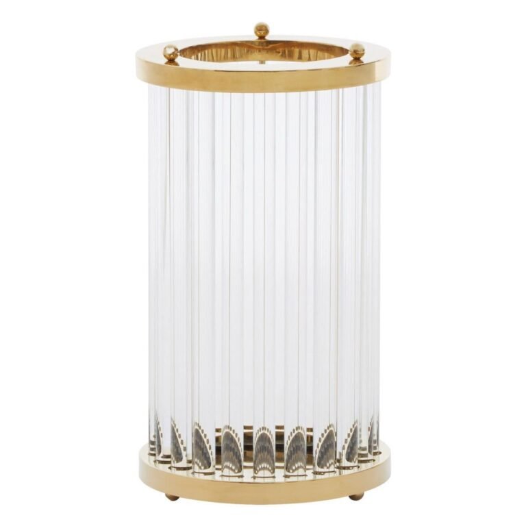 Klinet Large Gold Finish Candle Holder