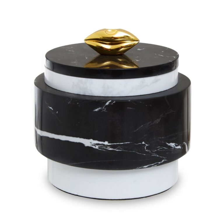 Slos Black Storage Jar