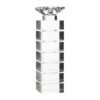 Yarrie Clear Finish Large Candle Holder - Image 2