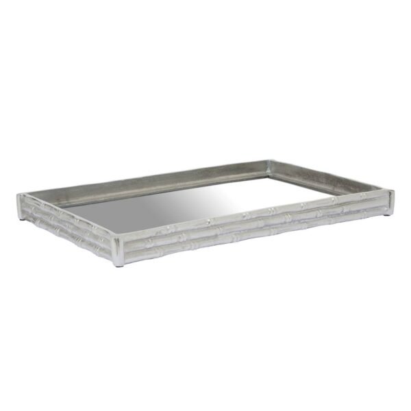 Kew Silver Mirrored Tray - Image 2