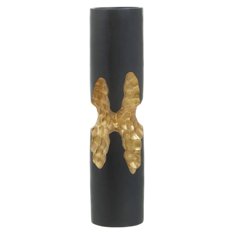 Aito Large Black Candle Holder