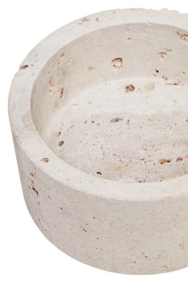 Borit Travertine Round Trinket Box Borit Travertine Round Trinket Box