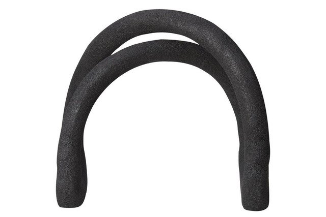 Riva Textured Black Sculpture Riva Textured Black Sculpture