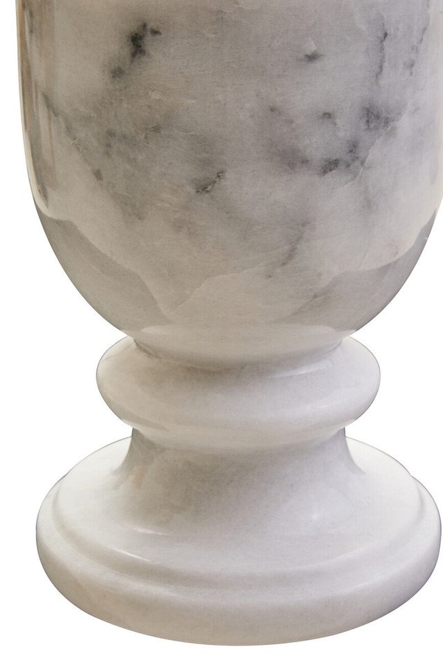 Bucci White Marble Vase Bucci White Marble Vase