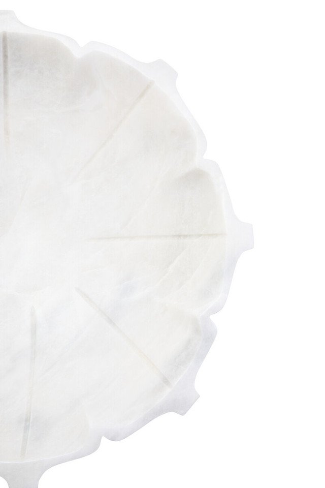Bucci White Marble Lotus Bowl Bucci White Marble Lotus Bowl