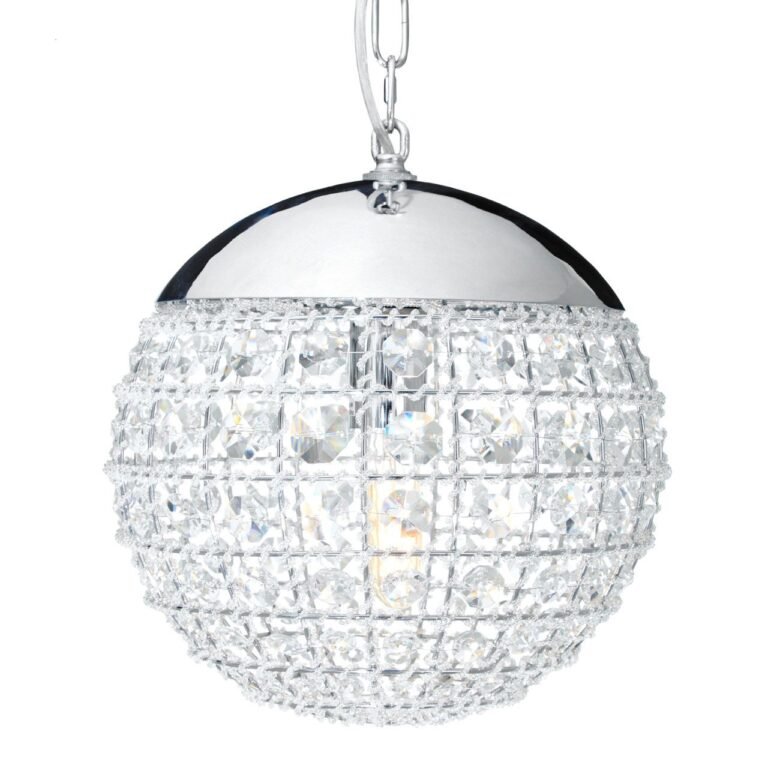 Iffty Five South Crystal Beads Pendant Light