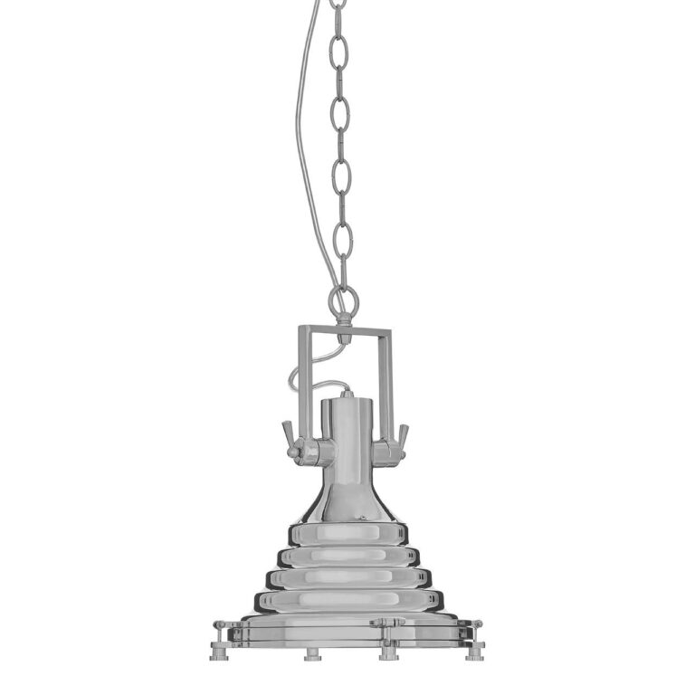 Aldrich Small Chrome Pendant Light