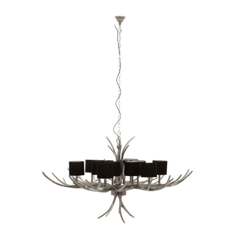 elm 12 Shade Large Antler Chandelier