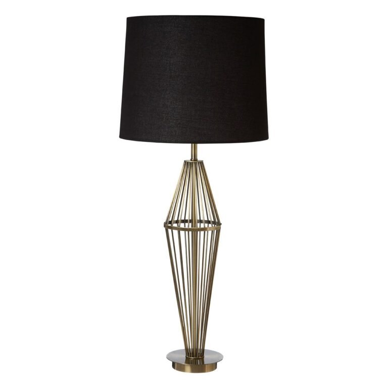 Naldi Antique Brass Table Lamp