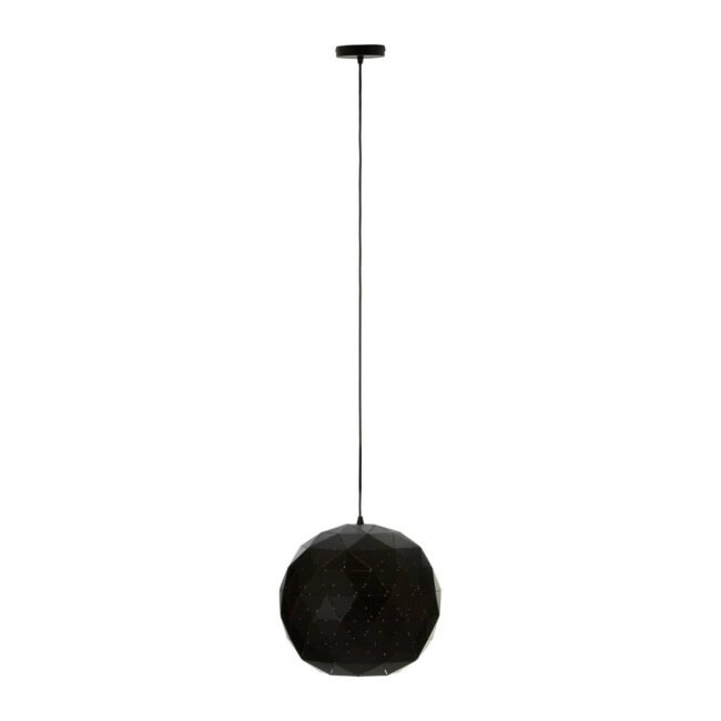 Eynsford Small Black And Copper Pendant Light