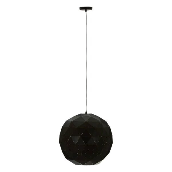 Eynsford Medium Black And Copper Pendant Light