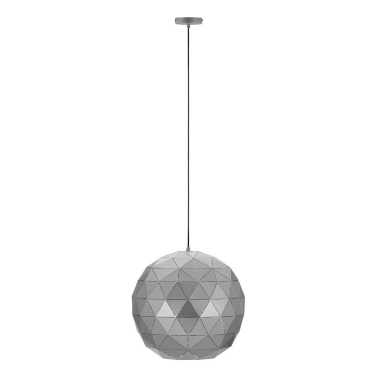 Eynsford Medium Silver Finish Pendant Light