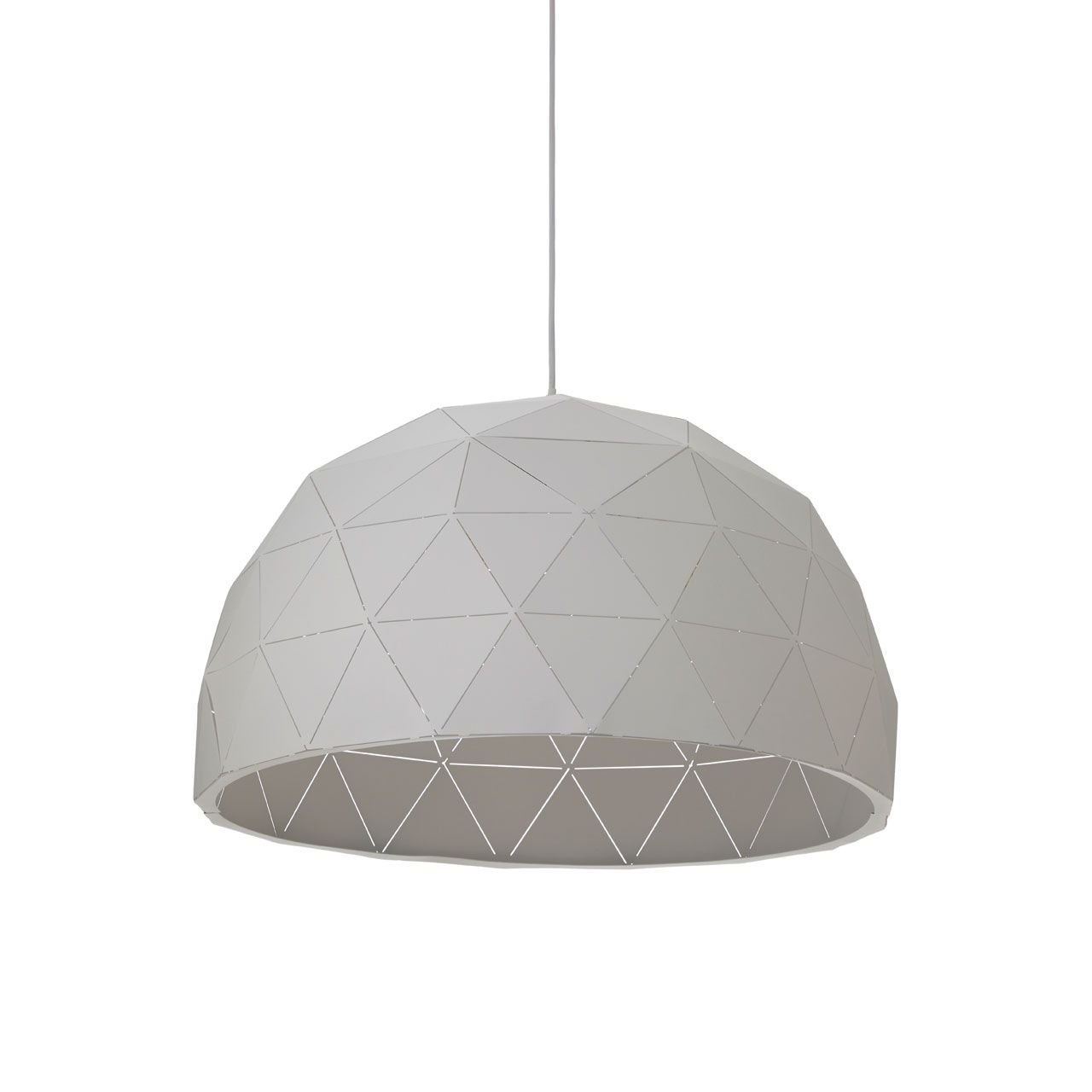 Eynsford Large White Dome Pendant Light Eynsford Large White Dome Pendant Light
