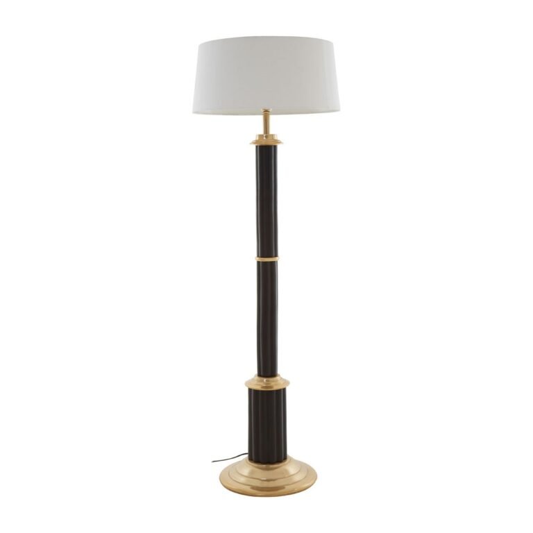 Axey Black & Gold Floor Lamp