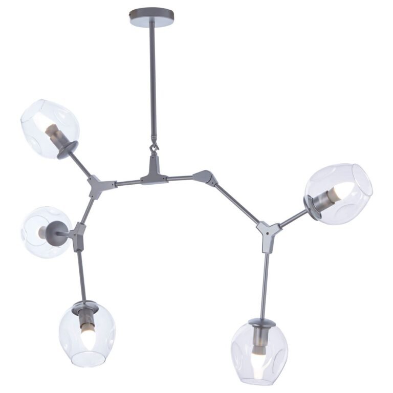 Tabira Silver Finish Pendant Lamp