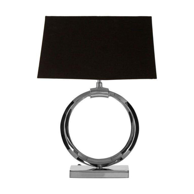 Hartel Table Lamp With Single Ring Base