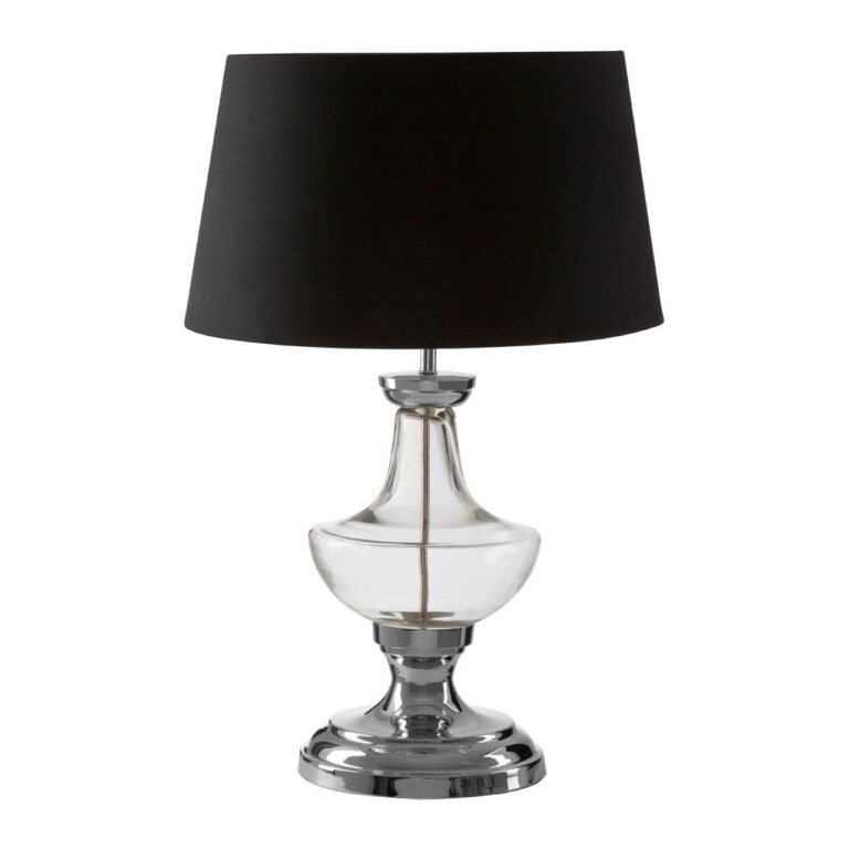 Hartel Table Lamp With Clear Base