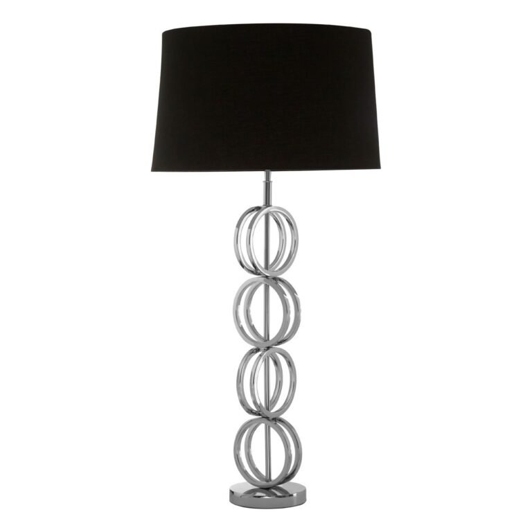 Hartel Table Lamp With Multi Ring Base