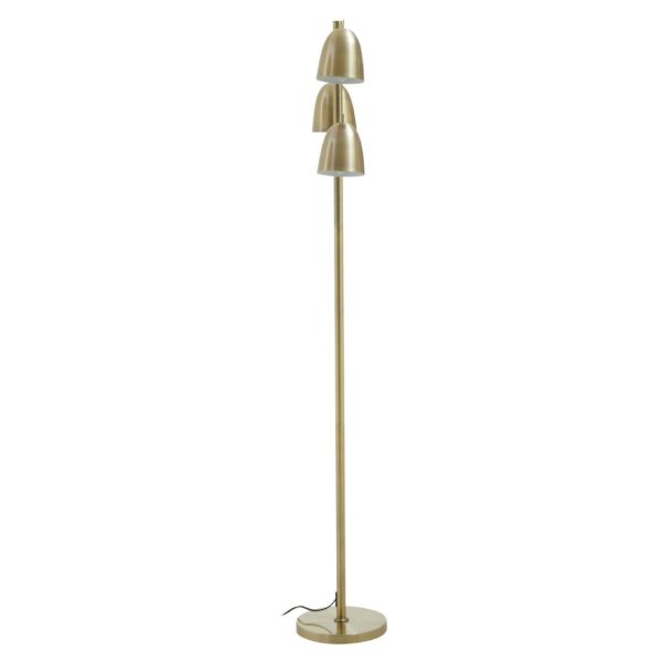 Saford Brass Finish Floor Lamp - Image 3