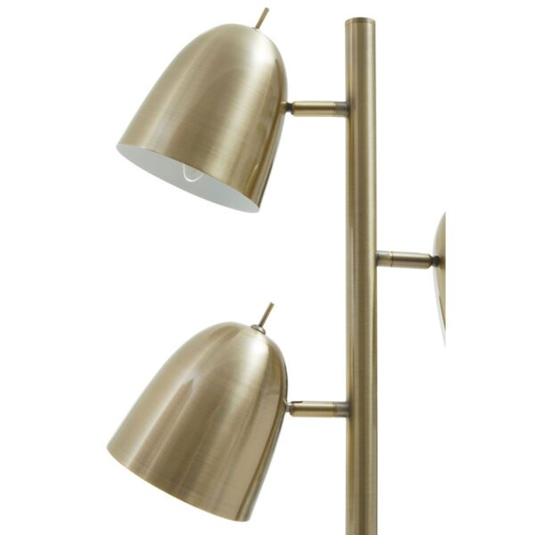 Saford Brass Finish Floor Lamp - Image 4