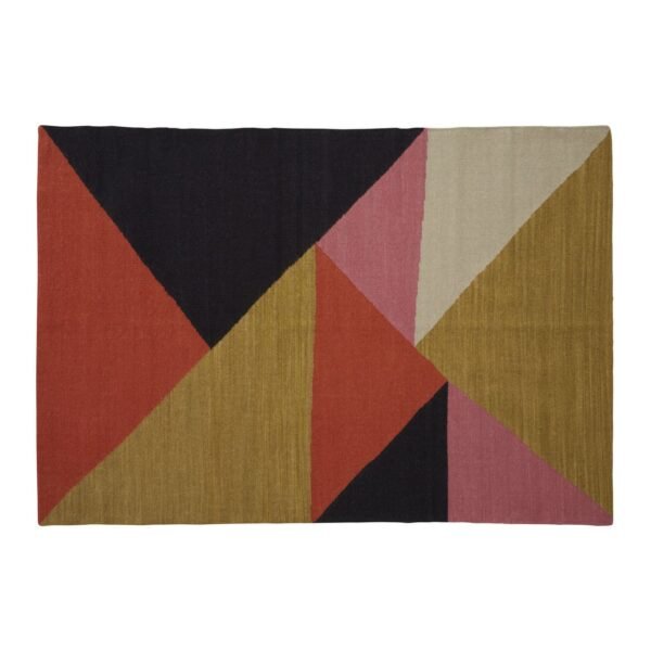 Osie Villon Rug With Triangular Shapes Design - Image 2