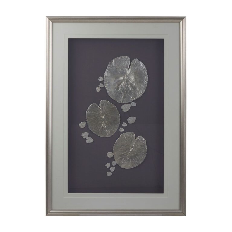 Yerie Leaf Design Framed Wall Art