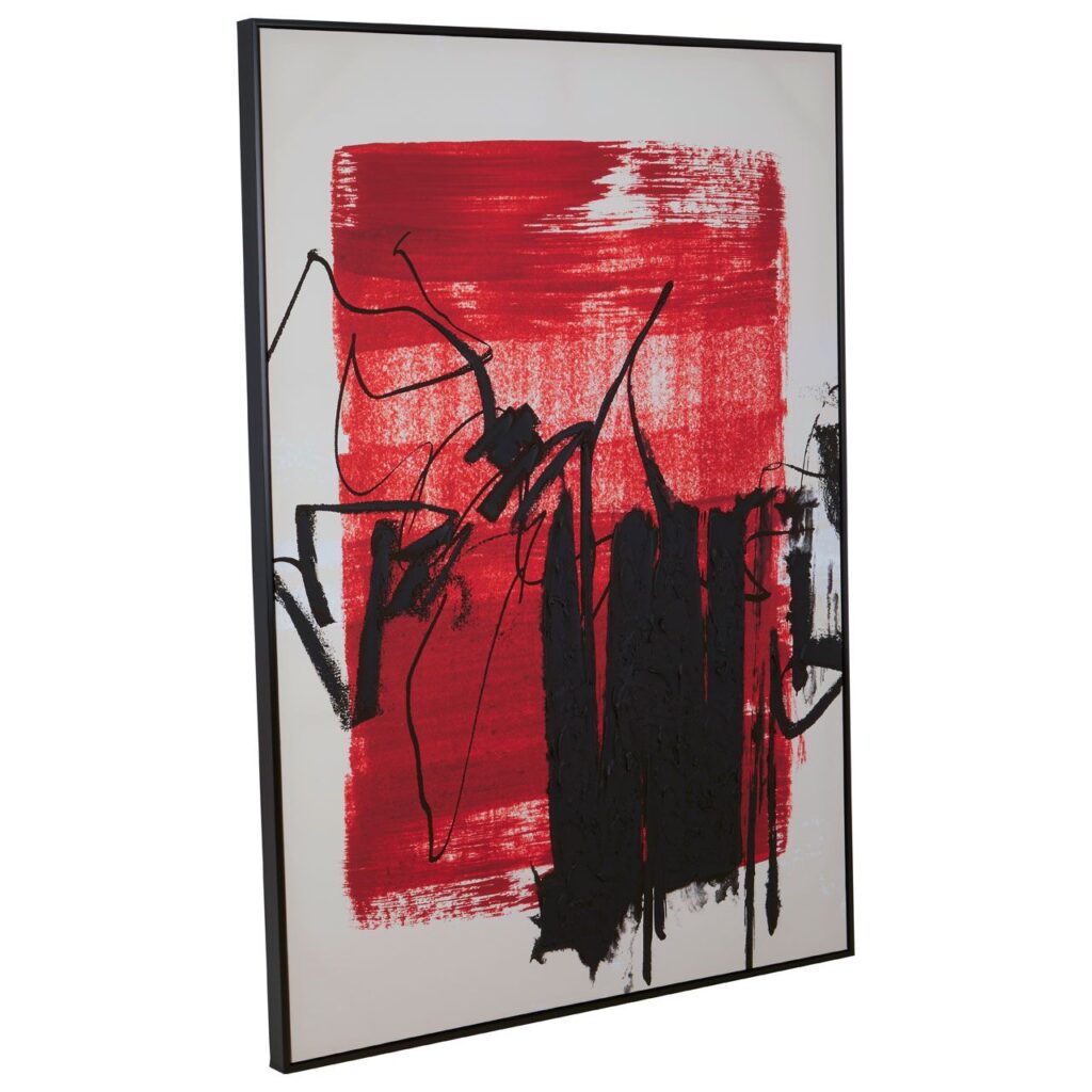 astratto-red-black-wall-art-decor-wall-art-eclectic-niche