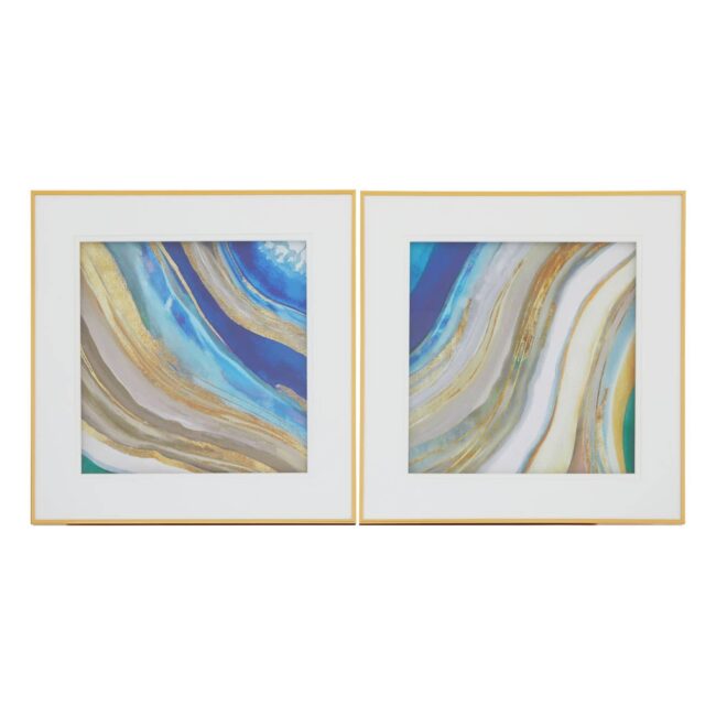 Humbil Set Of Two Abstract Wall Art