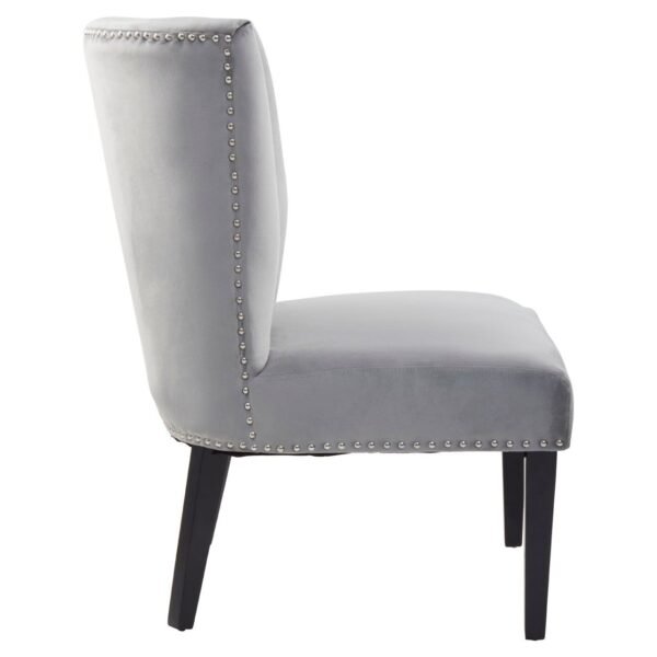 Regents Townhouse Grey Winged Dining Chair - Image 3