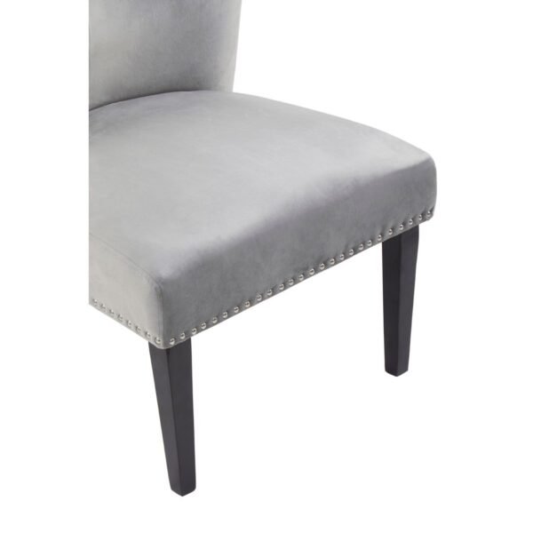 Regents Townhouse Grey Winged Dining Chair - Image 8