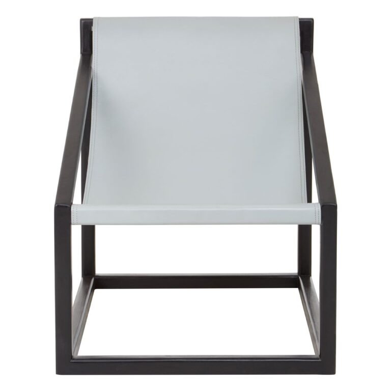 Stirling Grey Cubic Frame Chair