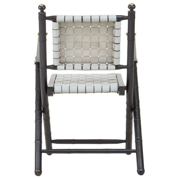 Stirling Grey Foldable Frame Chair - Image 4