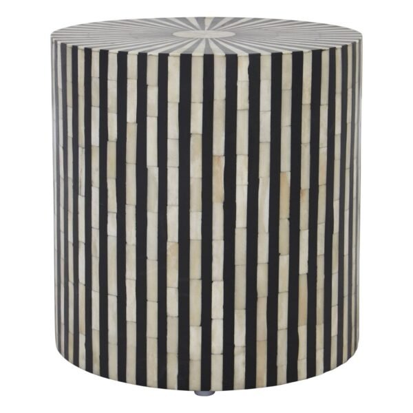 Laniere Stripes Design Side Table