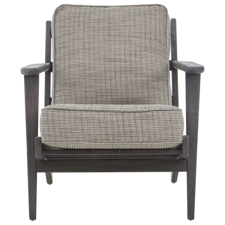 Crest Black Armchair