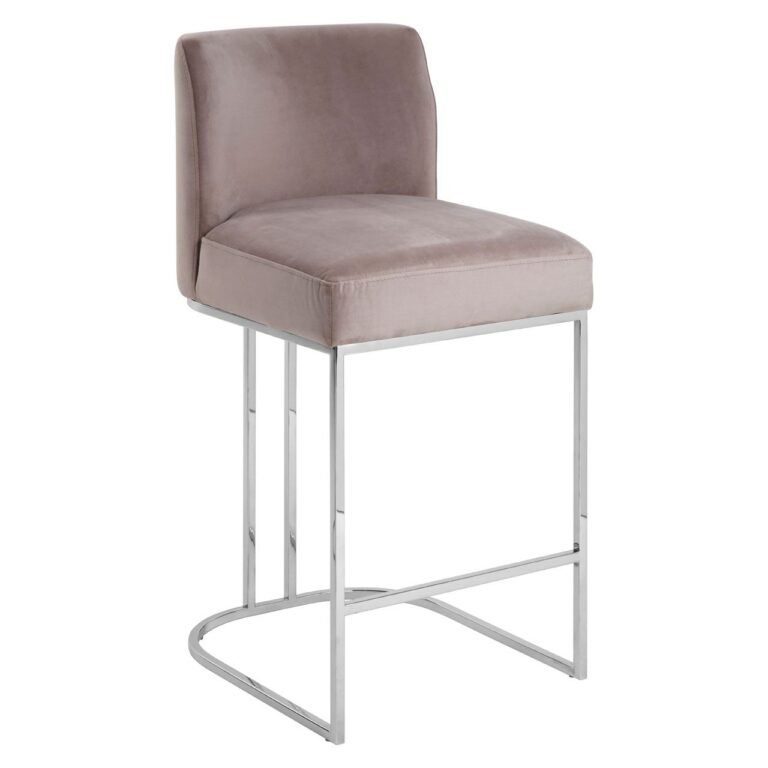 Piet Grey Bar Stool